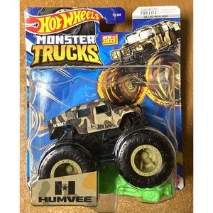 2023 Hot Wheels Monster Truck Crash Legends #4 Humvee
